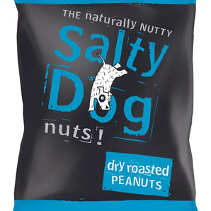 Dry Roasted Peanuts 24 x 45g - Salty Dog